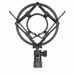 Varr VGMSBS, Support antichoc de microphone, Toutes marques, Noir, 5/8", 4,5 cm, 5 cm