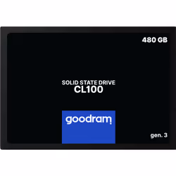 Goodram CL100 gen.3, 480 Go, 2.5", 540 Mo/s, 6 Gbit/s