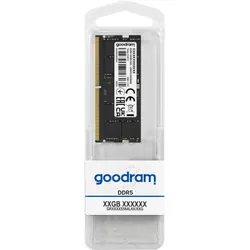 Goodram 16 GB DDR5 5600MHz CL40 SR SODIMM module de mémoire 16 Go 1 x 16 Go 56000 MHz