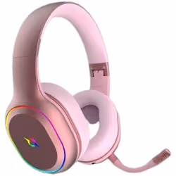 Aqirys Lyra Casque Avec fil &sans fil Arceau Jouer Micro-USB Bluetooth Rose - Vue supplémentaire 5