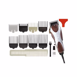 Wahl Magic clip Rouge, Acier inoxydable - Vue supplémentaire 2