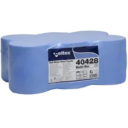 6 Rouleaux Essuie Main Celtex Master Bleu