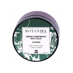 La crème corporelle Extonic de la gamme BOTANIKA MARRAKECH à base d'huiles d'argan, d'amande douce et de beurre de karité, pr ...