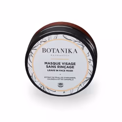 Le masque visage sans rinçage de la gamme BOTANIKA MARRAKECH allie les vertus multiples de la camomille, la calendula et l’ex ...