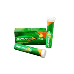 Berocca Energie Effervescent Orange 20 comprimes effervescent