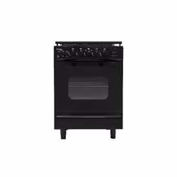 Cuisinière Condor 55 cm - 4 Feux - Pieds Réglable - Minuterie Mécanique - Brûleurs à Bec - Port casserole émaillé - Couvres b ...