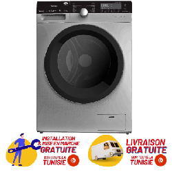 Machine à laver Frontale Condor WM LUNA L1 Auto 10.5 Kg - Gris