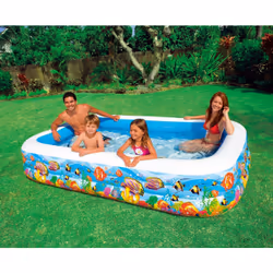 Intex 58485N Piscine gonflable Rectangle Multicolore