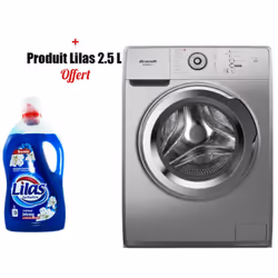 Lave Linge Frontale BRANDT 7 Kg (BAL72SS) - Silver