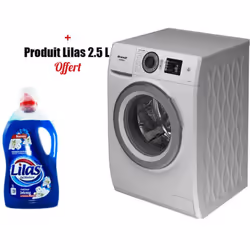 Lave Linge Automatique Front 7Kg 1400tr Intellect A+++ Afficheur BR-BRANDT Silver (BAM74SS)