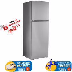 Réfrigérateur Brandt No Frost 600L Silver (BD6010NS)