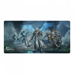 White Shark Ascended Tapis de souris de jeu Noir, Bleu