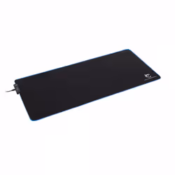 White Shark Luminous XL Tapis de souris de jeu Noir