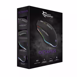 White Shark Octavius souris Droitier USB Type-A Optique 6400 DPI - Vue supplémentaire 7