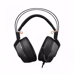 White Shark Caracal Casque Avec fil Arceau Jouer USB Type-A Noir, Argent
