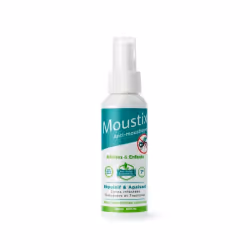 Spray Anti-Moustiques Répulsif et Apaisant pour adultes et enfants. Grâce à sa formule naturelle à base de 5 huiles essentiel ...