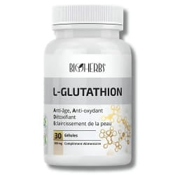 Bioherbs L-Glutathion, Boite de 30 gélules