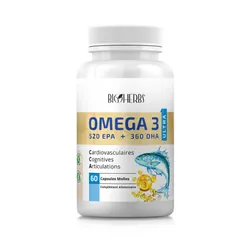 BIOHERBS OMEGA 3 ULTRA 60 CAPSULES