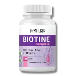 BIOHERBS Biotine, BOITE 30 gélules