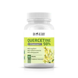 BIOHERBS QUERCETINE 98% 60 GELULES