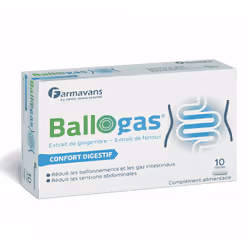 FARMAVANS BALLOGAS 10 GÉLULES