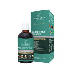 ALMAFLORE BAIN HUILE POUR CHEVEUX 100 ML