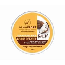 Beurre de Karité Pure et 100% Naturelle ALMAFLORE