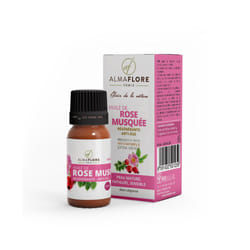 ALMAFLORE HUILE DE ROSE MUSQUEE 10 ML