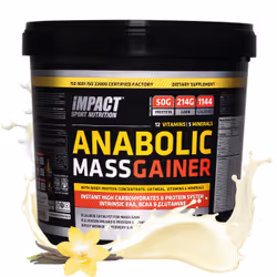 ANABOLIC MASS GAINER Madagascar Vanilla 5Kg est une formule tout-en-un à base de protéines de haute qualité, une combinaison  ...