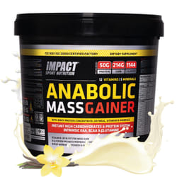 IMPACT Proteine Anabolic Mass Gainer Madagascar Vanilla 5Kg