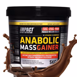 ANABOLIC MASS GAINER Dark Chocolate 5Kg est une formule tout-en-un à base de protéines de haute qualité, une combinaison de g ...
