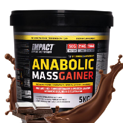 IMPACT Proteine Anabolic Mass Gainer Dark Chocolate 5Kg
