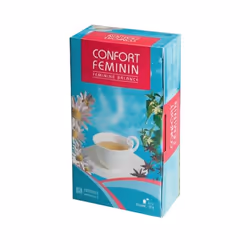 La Tisane Confort Féminin est une parfaite alliance de plantes soigneusement sélectionnées qui libère toutes ses vertus bienf ...
