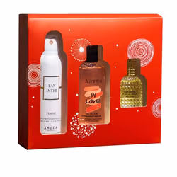 Astus - Coffret Fun Inter Eau de parfum 30ml + Gel douche + Déodorant