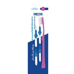Brossette interdentaire Mini (0.8-0.9mm)+ brosse à dents offerte - Curix