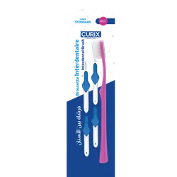 Brossette interdentaire Mini (0.8-0.9mm)+ brosse à dents offerte - Curix