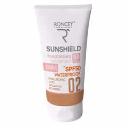 Écran solaire teinté SPF50+ qui allie protection efficace contre les UV et fini esthétique pour un éclat naturel, disponible ...