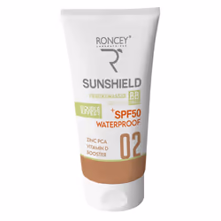 Écran solaire teinté SPF50+ qui allie protection efficace contre les UV et fini esthétique pour un éclat naturel, disponible  ...