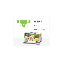 Lilas Couche BB 3-5 Kg Confort max actif pharmacie 32 pièces