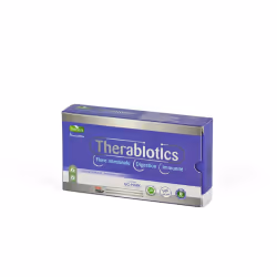 Therabiotics participe à l’équilibre de la flore intestinale en cas de dysbiose.