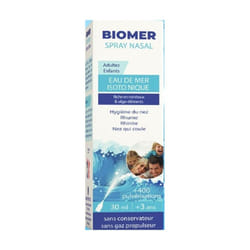 BIOMER SPRAY NASAL ENFANT ADULTE EAU DE MER ISOTONIQUE 30ML