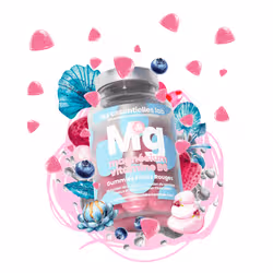 Les Essentielles Lab Magnesium + Vitamine B6 Fruits Rouges 60 Gummies