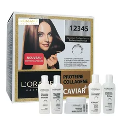 L'Oramel Kit de lissage et soin capillaire petit format