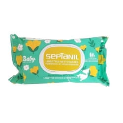 SEPTANIL BEBE LINGETTES NETTOYANTES HYDRATANTES 72 PIECES