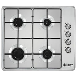 Plaque de cuisson Franco 4 feux 60 cm - Inox (60340i)
