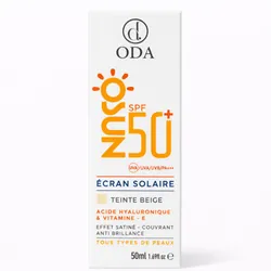 Oda Ecran Solaire Teinte Beige SPF50+ 50ml