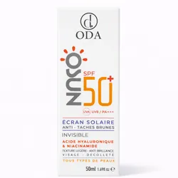 Oda Ecran Solaire Invisible Anti Taches SPF50+ 50ml