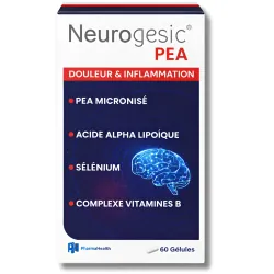 Pharmahealth Neurogesic PEA 60 gélules