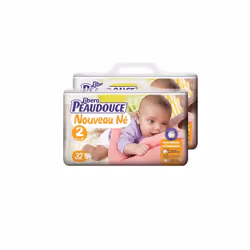 Peaudouce Couche Taille 2 3-6kg 32Pcs