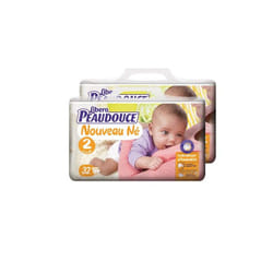 Peaudouce Couche Taille 2 3-6kg 32Pcs